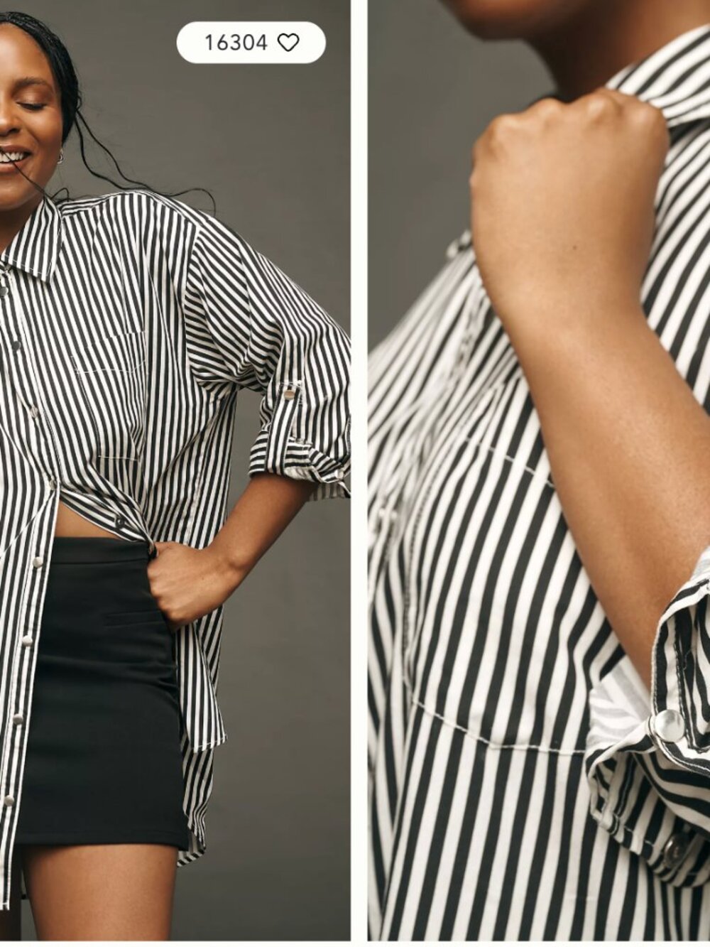 NWT Bennet Buttondown Shirt by Maeve (M)